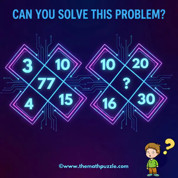 Mathematical Number Puzzle: Can you replace the question mark?