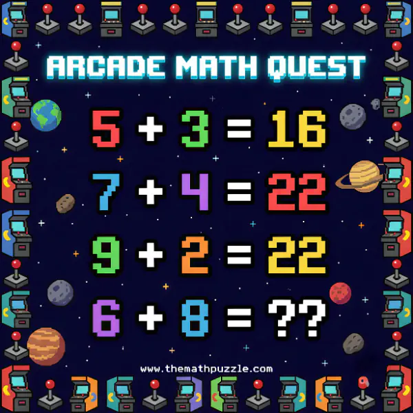 Arcade Math Quest: Can you crack the logic in 12 seconds?