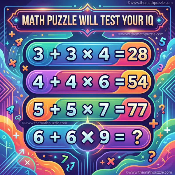 Math Puzzle Will Test Your IQ