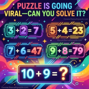 Math Puzzle Is Going Viral - Can You Solve It?