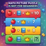 Math Picture Puzzle is Not For Beginners