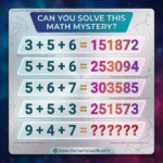 Can You Solve This Math Mystery?